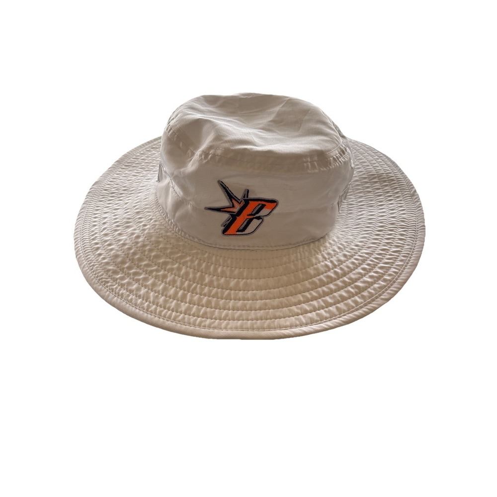 Florida Burn Bucket Boonie Hat White, Adjustable Strap